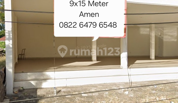Strategic 135m² Commercial Building on Prerenan Main Road Canggu, Near the Beach 1