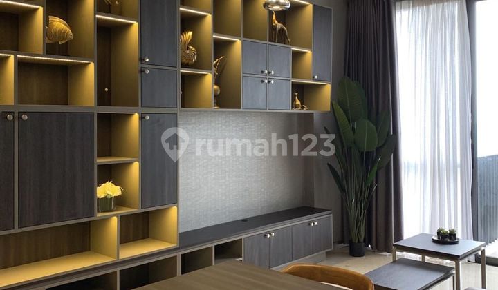 For Rent Marigold Apartment 2 BR 12th Floor Botanical Garden View Navapark BSD Tangerang