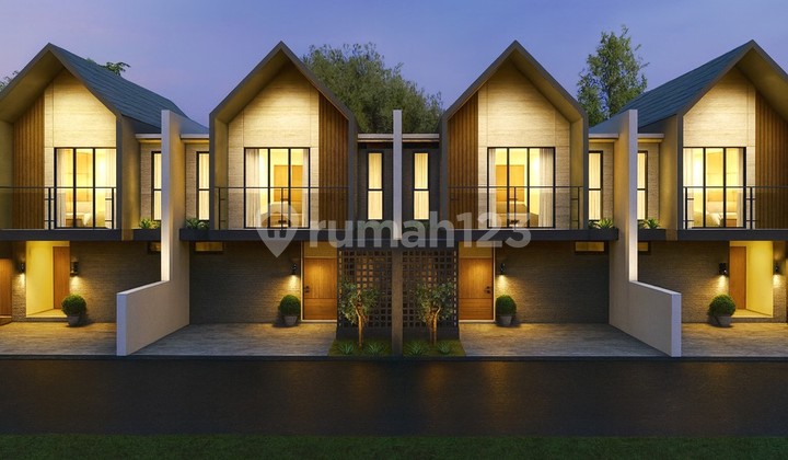 Jl. Plumbon Sleman, Rumah Jogja Model Scandinavia Dekat Pasar Rejodani