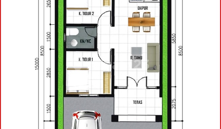 Jl. Kyai Ronggo Pengasih, Yogyakarta Bali Style House with SHM, Near YIA Airport