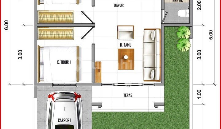 Pengasih Kulon Progo, Rumah Dijual Jogja Classic Dekat Stasiun Wates 2