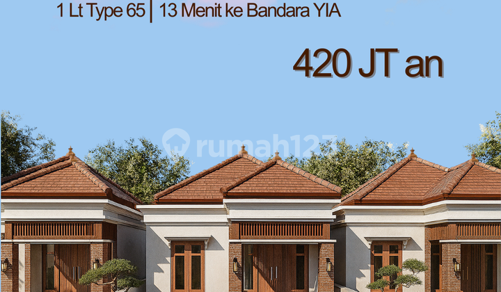 Cluster Mulya Tawangsari Model Bali Style; 30 menit Dari Bandara YIA Cluster Mulya Tawangsari Model Bali Style; 30 menit Dari Bandara YIA