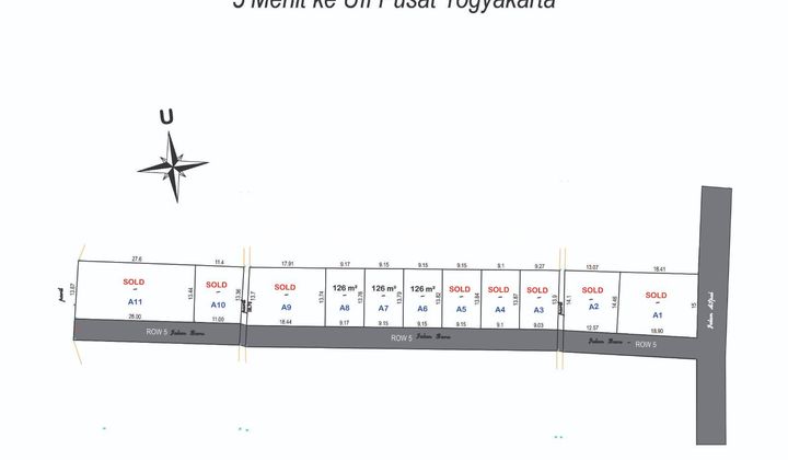 Rumah di Sleman, Pandanaran Kaliurang Siap Bangun