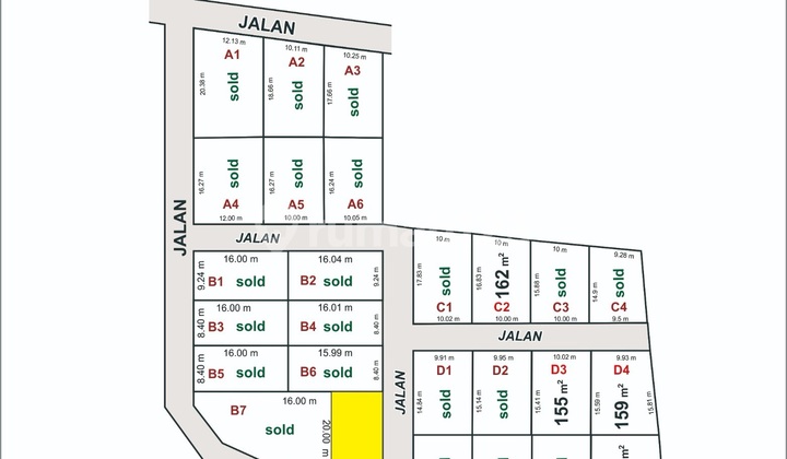 Tanah Balecatur Resident Siap AJB