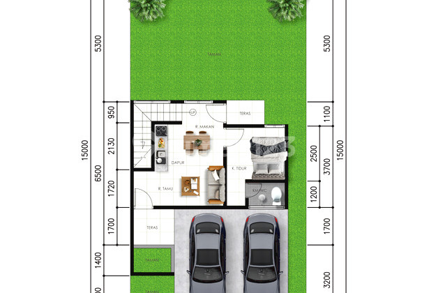 Kalitirto Berbah, Rumah Jogja Model Scandinavia Dekat Candi Prambanan 2