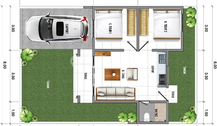 Yogyakarta House in Bantul Near Imogiri Market Latest 400 Million