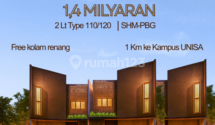 Hanya 10 Menit ke Malioboro; Cluster Industrial 2lt Type 120