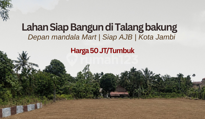 Jual Tanah Jambi Talang Bakung Jual Tanah Jambi Talang Bakung