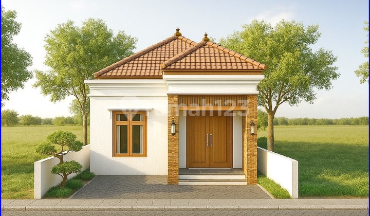 Poor Bantul, For Sale: Bali Style House Type 50 with SHM Certificate.