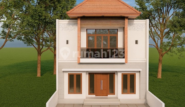 2 Lantai, Jakal Km 10 Jogja,3 kamar view Merapi & sawah,  bisa Custom Desain. Murah 2