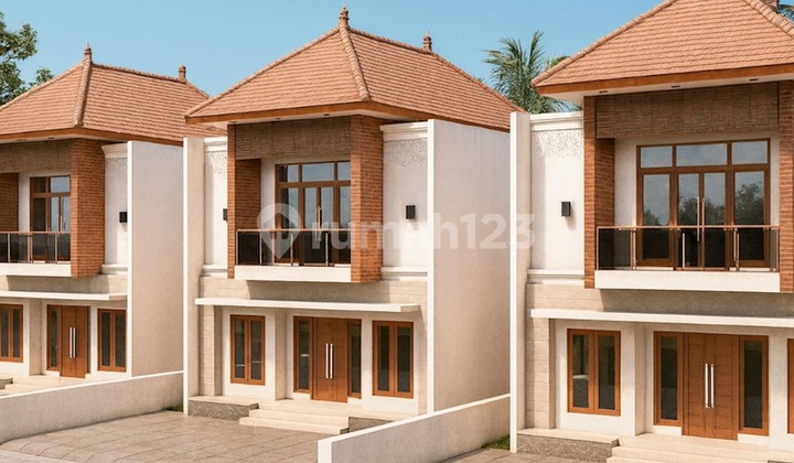 2 Lantai, Jakal Km 10 Jogja,3 kamar view Merapi & sawah,  bisa Custom Desain. Murah