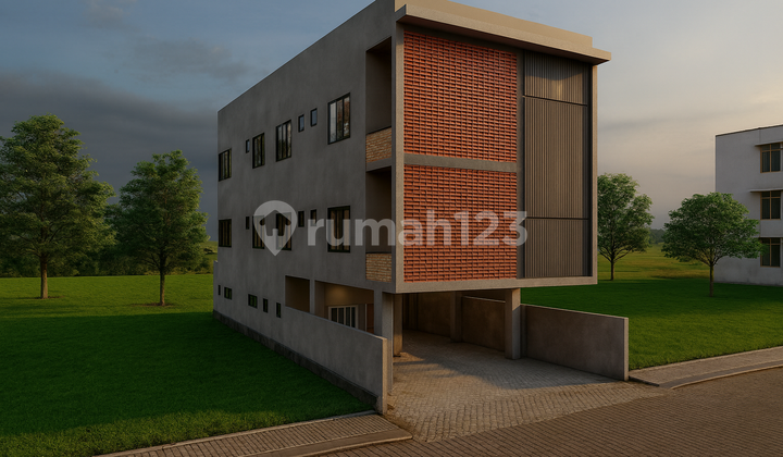 Siap bangun kos area kampus UGM, 3 lantai 20 kamar, parkir mobil luas, kamar mandi dalam