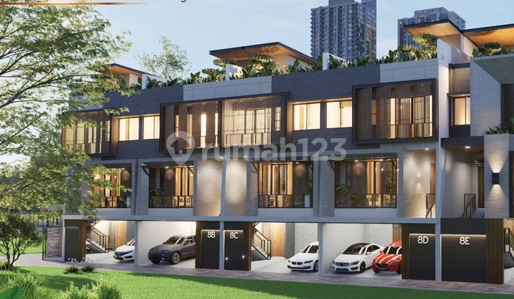 Dijual Rumah Townhouse Terbaik di Permata Hijau