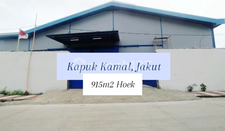Gudang Kapuk Kamal Jakut 915M2 Corner Access 40Feet