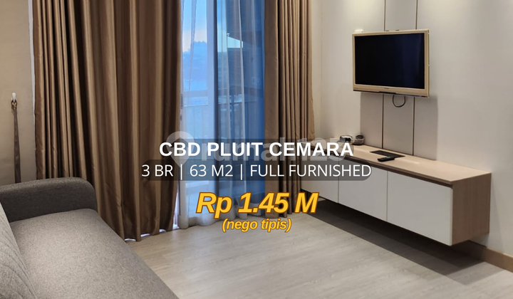 Apartemen Cbd Pluit 3 Br Full Furnished