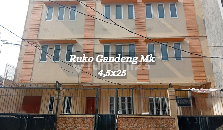 For Sale/Rent Ruko Mk 4,5X25 Termurah!