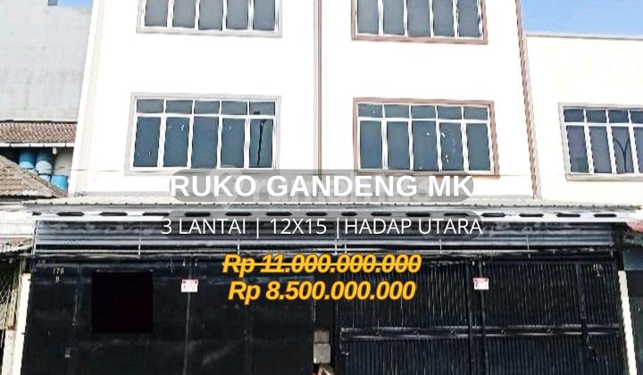Jual Cepat Bu Ruko Gandeng Muara Karang Pinggir Jalan