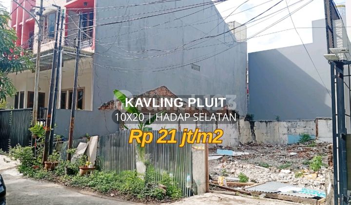 Kavling Residencial Pluit Barat 10X20 Hadap Selatan
