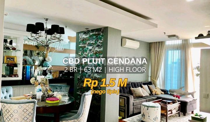 Apartemen Cbd Pluit 2 Br High Floor Full Furnished