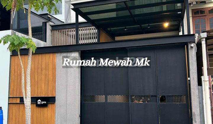 Rumah Mewah Muara Karang Ada Kolam Renang Hadap Barat