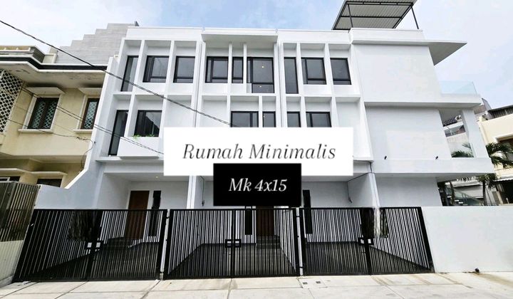 Rumah Brandnew Muara Karang 4X15 Hadap Selatan