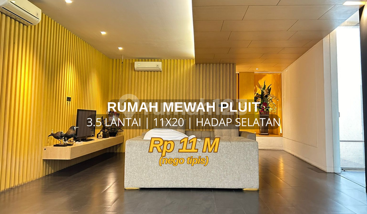 Rumah Mewah Pluit Design Modern Hadap Selatan