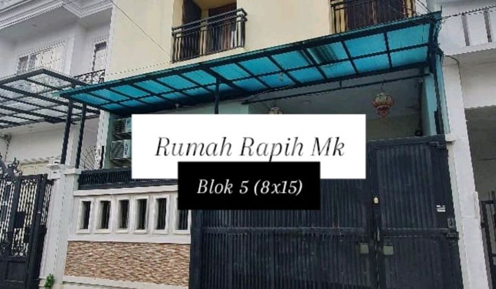 Rumah Rapih Muara Karang Blok 5 Hadap Selatan