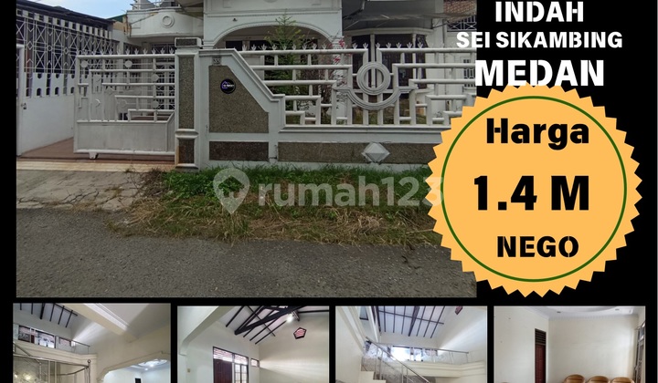 Rumah Luas Bebas Banjir di Perumahan Medan Harga di Bawah Pasar