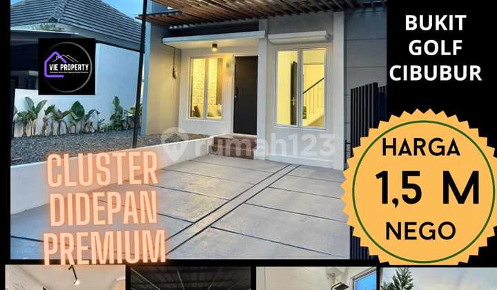 Harga Dibawah Pasar! Rumah Sangat Rapi Di Bukit Golf Dekat Citra Gran Cibubur