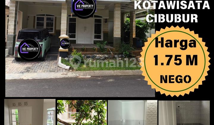 Dijual Rumah Nyaman Dengan Balkon Di Kotawisata Cibubur