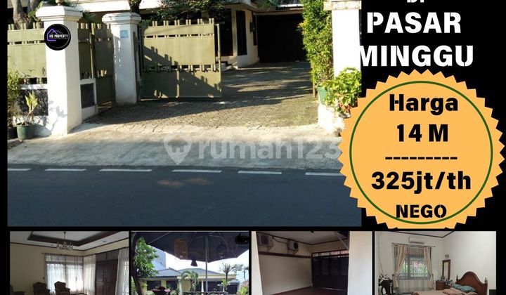 Dijual / Disewa Rumah Luas Dan Nyaman Di Pasar Minggu