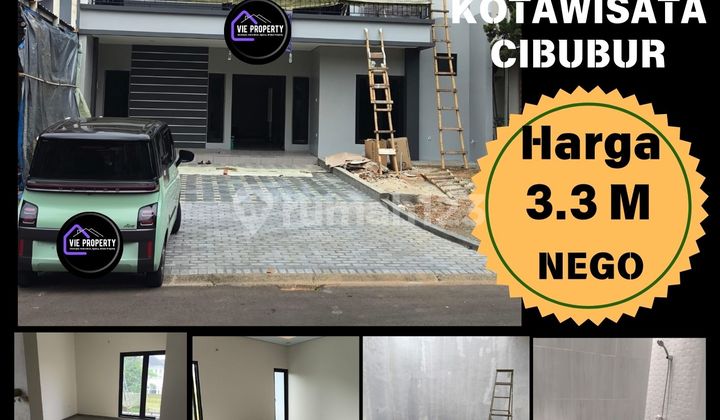Dijual Rumah Dua Lantai Terenovasi Di Kotawisata Cibubur