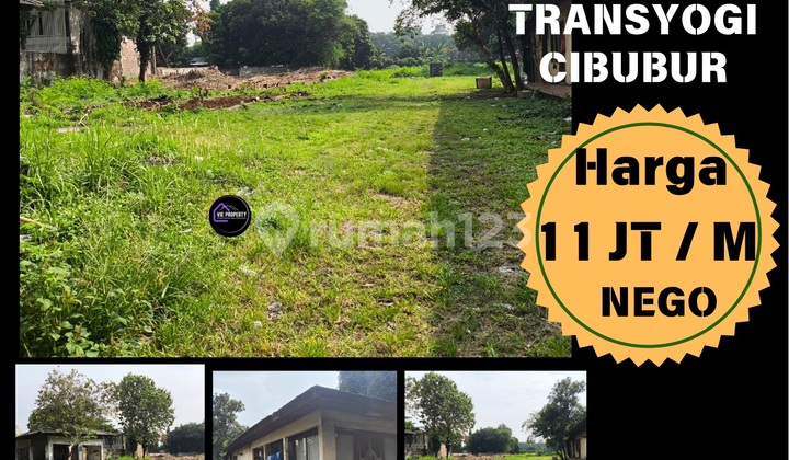 Tanah Luas Di Jl. Alternatif Cibubur Area Bisnis