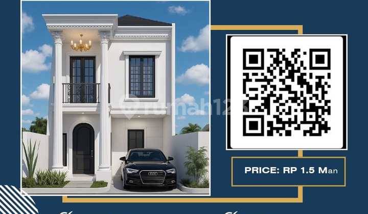 Rumah Mewah 34 Residence Pondok Bambu – Dekat Tol & Stasiun Krl 1