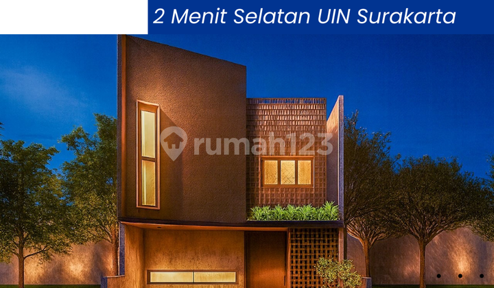 Kartosuro, Sukoharjo Rumah Bagus SHM +IMB Semi Furnished