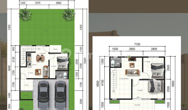 Laweyan, Surakarta Rumah Pesan Bangun  SHM+IMB 2