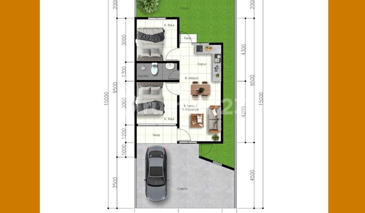 Mojosongo, Boyolali, Rumah Classik type 50 SHM+IMB 2