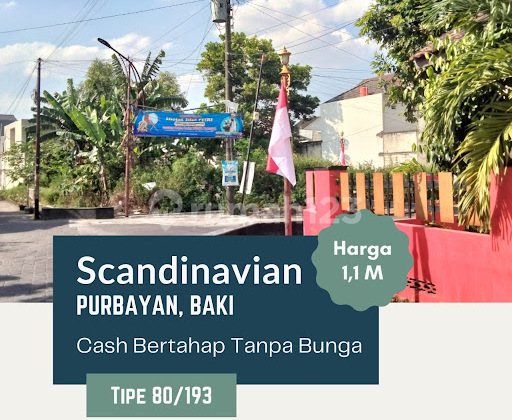 Dijual Rumah Scandinavian Harga Mulai Rp 1,1 Miliar di Purbayan, Baki  2