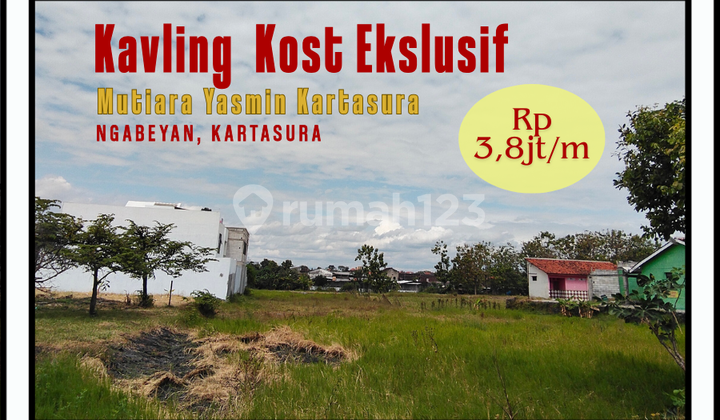 Tanah 100 m2 SHM di Kartasura, Sukoharjo