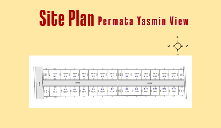 Tanah SHM Pekarangan 136 m2 Kartasura, Sukoharjo