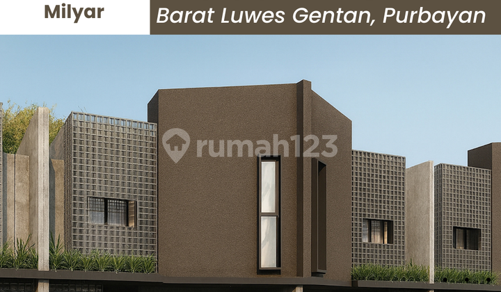 Laweyan, Surakarta Rumah Pesan Bangun  SHM+IMB 1