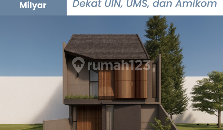 Selatan Colomadu, Rumah 2 Lantai  Type 90m2 Bagus SHM +IMB 1