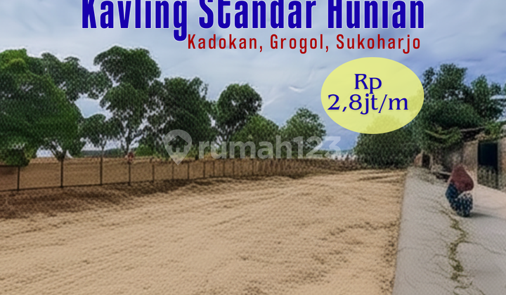 Solo Baru, Solo, Dijual Tanah SHM lengkap IMB