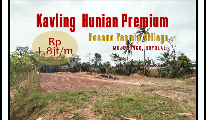 Tanah 136 m2 SHM di Boyolali Kota, Boyolali