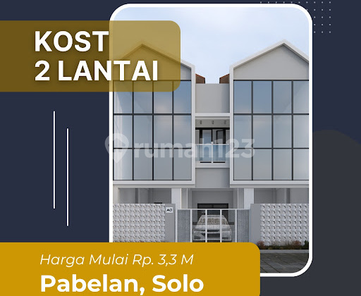 Rp 3.3 Billion - Exclusive 2-Story Boarding House Investment in Pabelan Solo