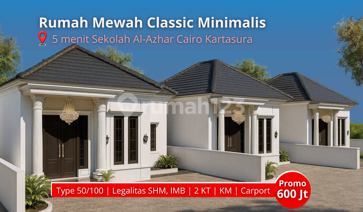 Rumah Semi Furnished Bagus SHM Colomadu, Karanganyar 1