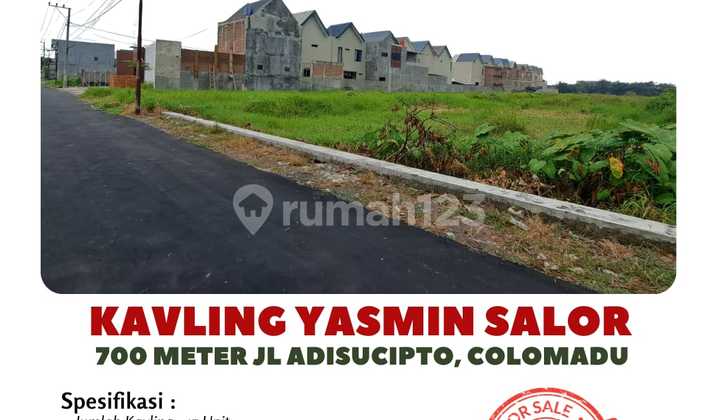 Tanah Kavling 3mnit Kampus UMS, di Solo Colomadu, SHM & PBG