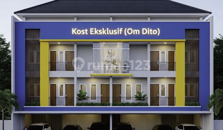 Jual Gedung Kost 3 Lantai, Area Kampus UIN & UMS. Kami Bangun di Tanah Anda #Kontraktor Pro