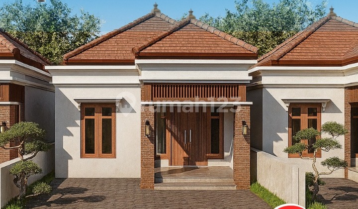 Pucangan Kartosuro, 5 minutes to toll road, mountain view, Balinese Design House in Solo