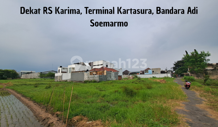 Kavling Siap Bangun Ngabeyan Kartasura, Dekat Fasilitas Kota